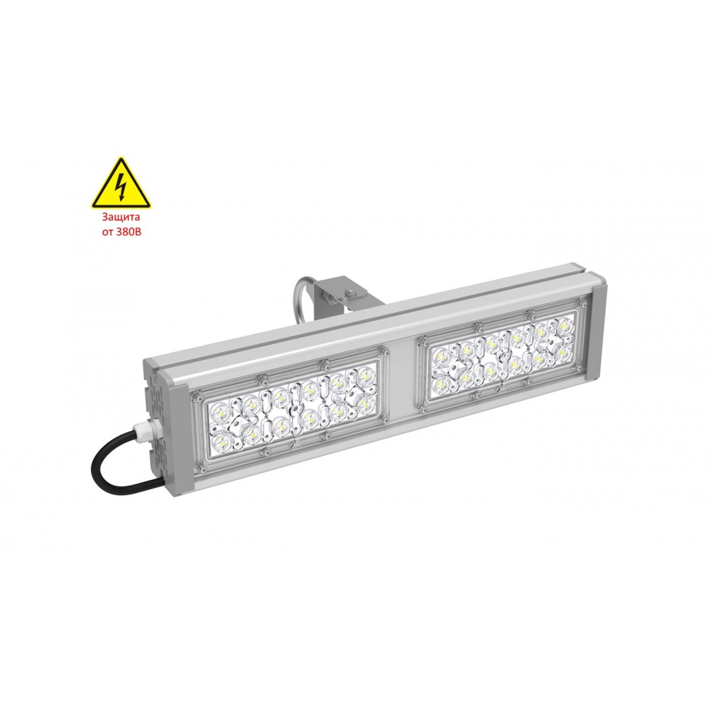 Светодиодный уличный светильник SVT-STR-M-53W-45x140 (с защитой от 380)
